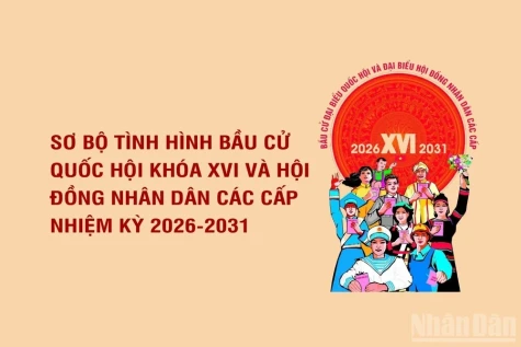 [Infographic] Sơ bộ tình hình bầu cử đại biểu Quốc hội khóa XVI và đại biểu Hội đồng nhân dân các cấp nhiệm kỳ 2026-2031