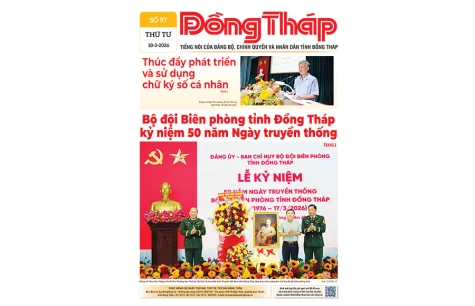 Đón đọc Báo Đồng Tháp số ra ngày 18-3-2026