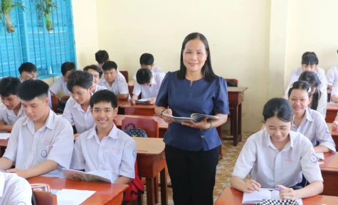 Cô giáo Nguyện với tấm lòng nhân ái