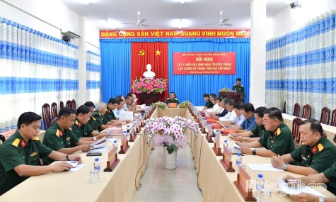 Lấy ý kiến Ngày truyền thống lực lượng vũ trang tỉnh Đồng Tháp