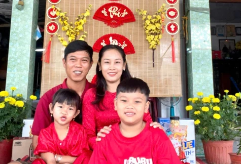 Những “ngọn lửa” ấm giữa đời thường ở xã Vĩnh Hựu