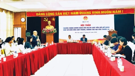 Thể chế hóa các quy định mới trong phòng chống tác hại của thuốc lá