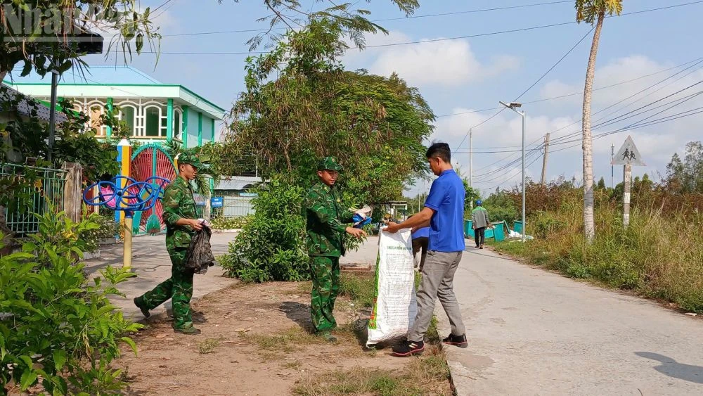 Tuổi trẻ Bộ đội Biên phòng Đồng Tháp sôi nổi triển khai các hoạt động "Tháng 3 biên giới"