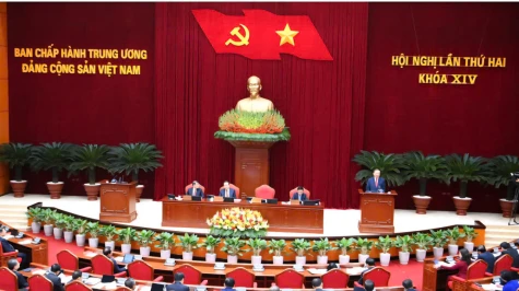 Khai mạc Hội nghị lần thứ 2 Ban Chấp hành Trung ương Đảng khóa XIV