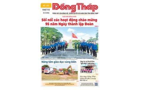 Đón đọc Báo Đồng Tháp số ra ngày 25-3-2026