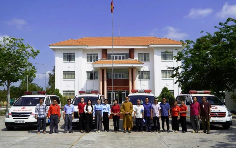 Xã Lấp Vò: Ra mắt Ban điều hành xe chuyển bệnh miễn phí