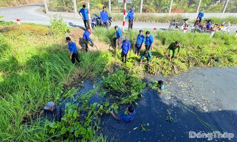 Khi màu áo xanh lan tỏa ở Long Bình