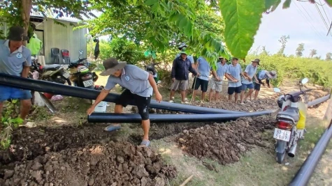 Đồng Tháp: Nỗ lực đảm bảo nước sinh hoạt 
trong mùa khô