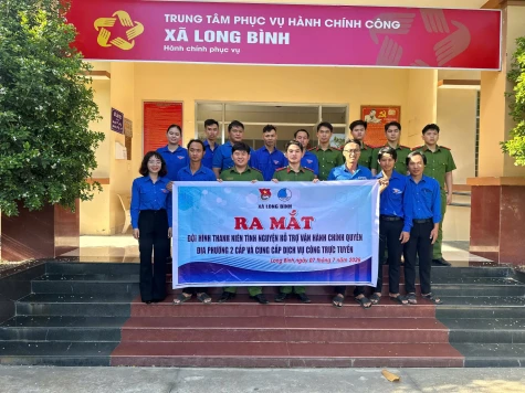 Thanh niên xã Long Bình: Phát huy vai trò xung kích trong chuyển đổi số