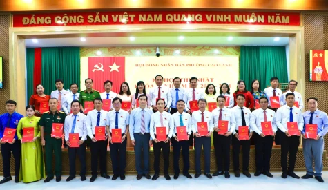 HĐND phường Cao Lãnh, phường Hồng Ngự: Bầu các chức danh chủ chốt nhiệm kỳ 2026 - 2031