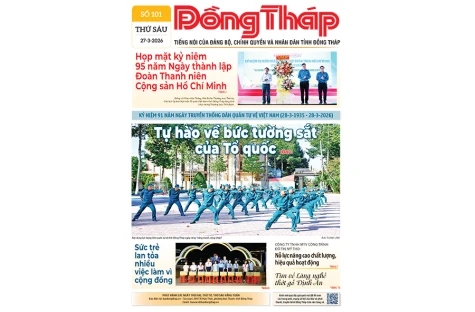 Đón đọc Báo Đồng Tháp số ra ngày 27-3-2026