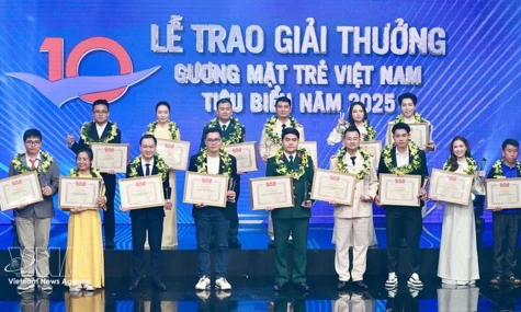 Top 10 Vietnamese Outstanding Young Faces of 2025 honoured