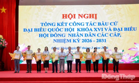 Đồng Tháp: Bầu cử thành công, tạo động lực thực hiện thắng lợi nhiệm vụ năm 2026