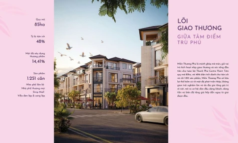 Thanh Phú Centre Point: Đại đô thị tích hợp 85 ha kiến tạo chuẩn sống mới