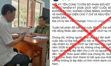 Nhận diện chiêu bài "bôi đen" kết quả bầu cử