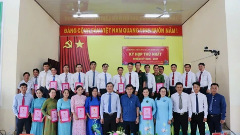 Xã Mỹ Hiệp: Kiện toàn các chức danh chủ chốt HĐND và UBND xã nhiệm kỳ 2026 - 2031