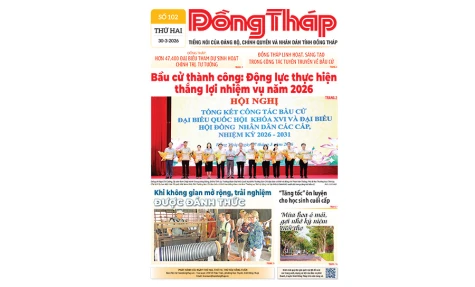 Đón đọc Báo Đồng Tháp số ra ngày 30-3-2026