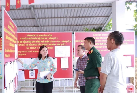 Đồng Tháp linh hoạt, sáng tạo trong công tác tuyên truyền về bầu cử