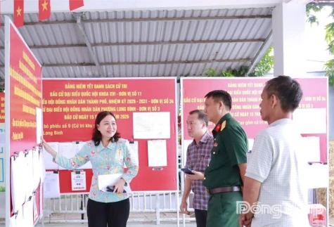 Dong Thap Demonstrates Flexibility and Creativity in Election Communication