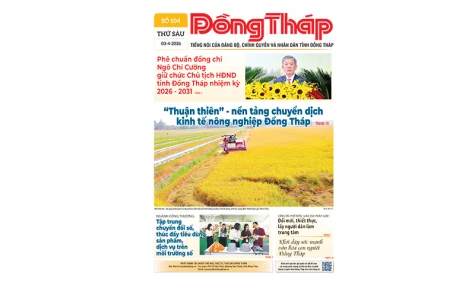 Đón đọc Báo Đồng Tháp số ra ngày 3-4-2026