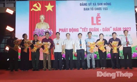 Tam Nông: Phát động “Tết Quân - Dân” năm 2027