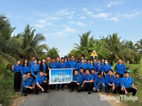Dong Thap Youth Achieve All 12 Targets of Youth Month