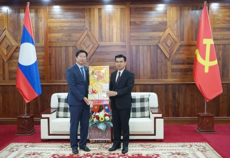 Đồng Tháp - Khăm Muộn: Tiếp tục thắt chặt tình hữu nghị bền vững