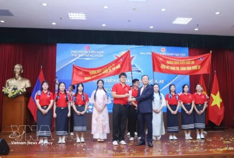 Vietnamese language contest in Laos strengthens youth ties, bilateral friendship