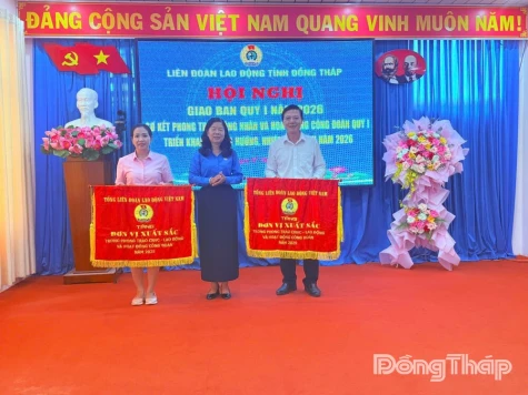 Đồng chí Huỳnh Thị Tuyết Vui: Các cấp Công đoàn thực hiện tốt vai trò đại diện, bảo vệ quyền lợi người lao động