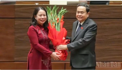 Đồng chí Võ Thị Ánh Xuân tái đắc cử Phó Chủ tịch nước