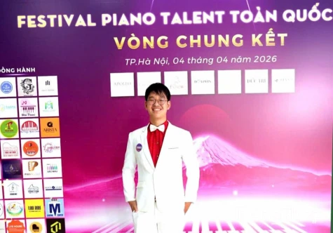 Dong Thap Contestant Claims Silver Medal at National Piano Talent Festival 2026
