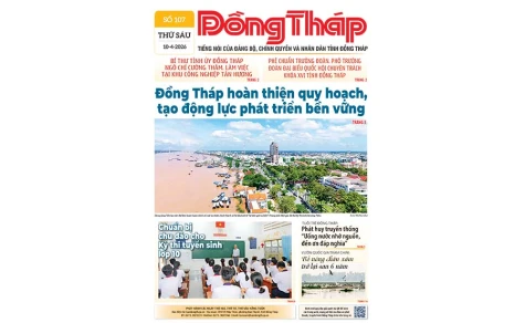 Đón đọc Báo Đồng Tháp số ra ngày 10-4-2026