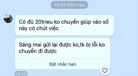 Lãnh đạo cấp sở tại Cà Mau bị kẻ xấu “hack Zalo” nhắn tin mượn tiền