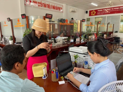 Xã Mỹ Đức Tây: Nơi chính quyền số phục vụ Nhân dân có hiệu quả