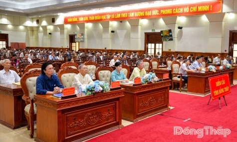 Đồng Tháp: Hơn 67.600 đại biểu tham gia Hội nghị toàn quốc nghiên cứu, học tập và triển khai thực hiện Nghị quyết Trung ương 2