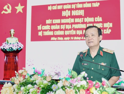 Chủ động tham mưu cấp ủy, chính quyền địa phương thực hiện tốt nhiệm vụ quân sự, quốc phòng