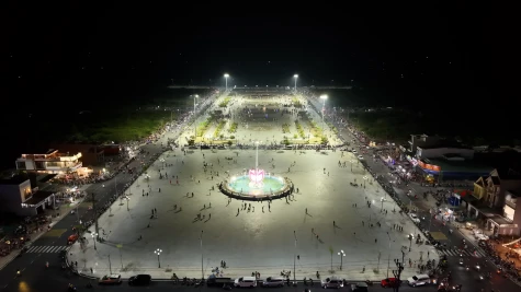 Phát triển kinh tế đêm tại Quảng trường Tháp Mười