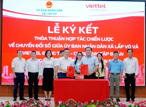 Xã Lấp Vò: Triển khai đồng bộ các giải pháp chuyển đổi số