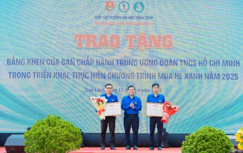 Trường Đại học Đồng Tháp: Nhiều hoạt động thiết thực trong Tháng Thanh niên