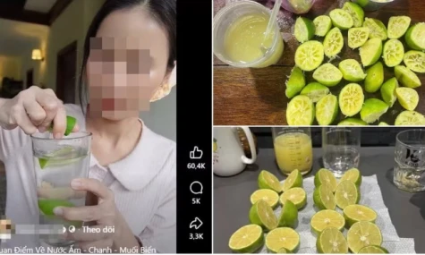 “Thải độc” bằng chanh liều cao: Từ trào lưu mạng đến những ca nhập viện, thậm chí tử vong