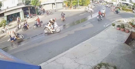 Xử lý tài xế để rò rỉ mỡ động vật xuống đường gây trượt ngã các phương tiện