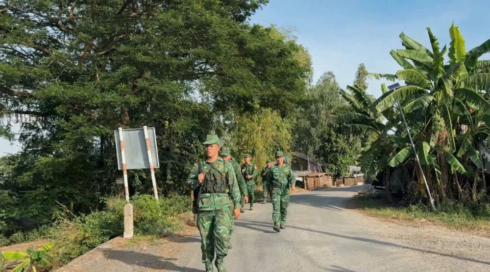 Bảo vệ vững chắc biên giới