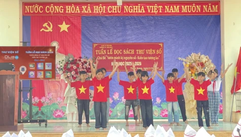 1.567 trường học trên cả nước hưởng ứng Tuần lễ Đọc sách 2026
