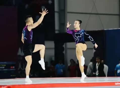 Thể dục aerobic Việt Nam giành 3 HCV tại Cúp thế giới 2026