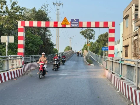 Chính thức lưu thông cầu Sắt Quay từ chiều 20-4