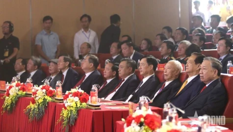 Tổng Bí thư, Chủ tịch nước Tô Lâm dự Lễ kỷ niệm 120 năm Ngày sinh Tổng Bí thư Hà Huy Tập