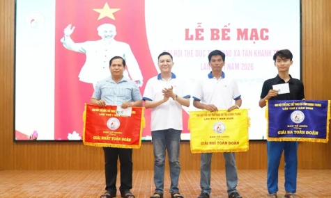 Sôi nổi các môn thi đấu tại Đại hội Thể dục 
thể thao lần thứ I năm 2026