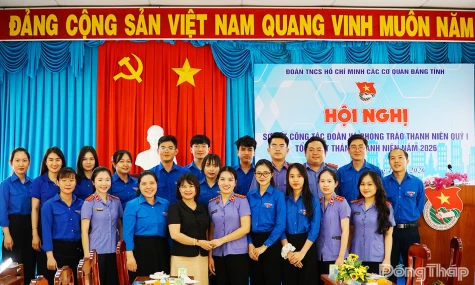 Đoàn các cơ quan Đảng tỉnh Đồng Tháp: Nhiều hoạt động sôi nổi trong Tháng Thanh niên