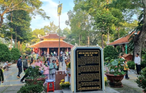 Lễ hội Vía bà Chúa xứ Gò Tháp năm 2026 diễn ra từ ngày 30-4 đến 2-5