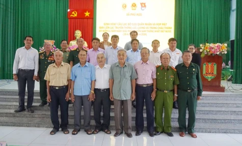 Họp mặt Ban liên lạc truyền thống Lực lượng vũ trang Châu Thành